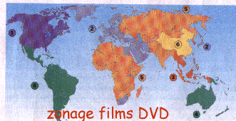 carte du zonage DVD